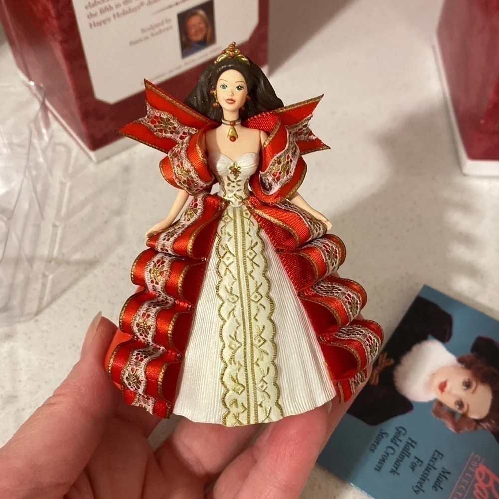 Barbie Hallmark 1997 Keepsake Collector Series Club Series Ornaments